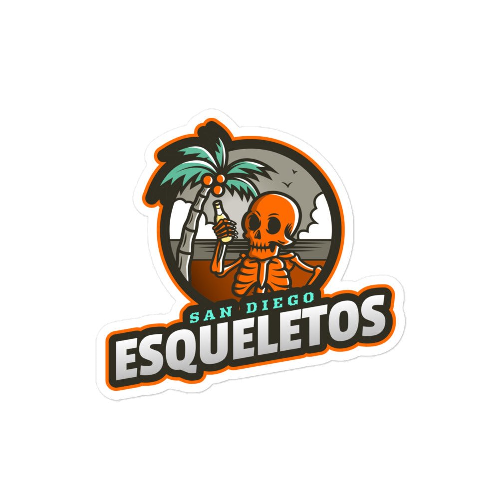 San Diego Esqueletos Sticker-Olive & York