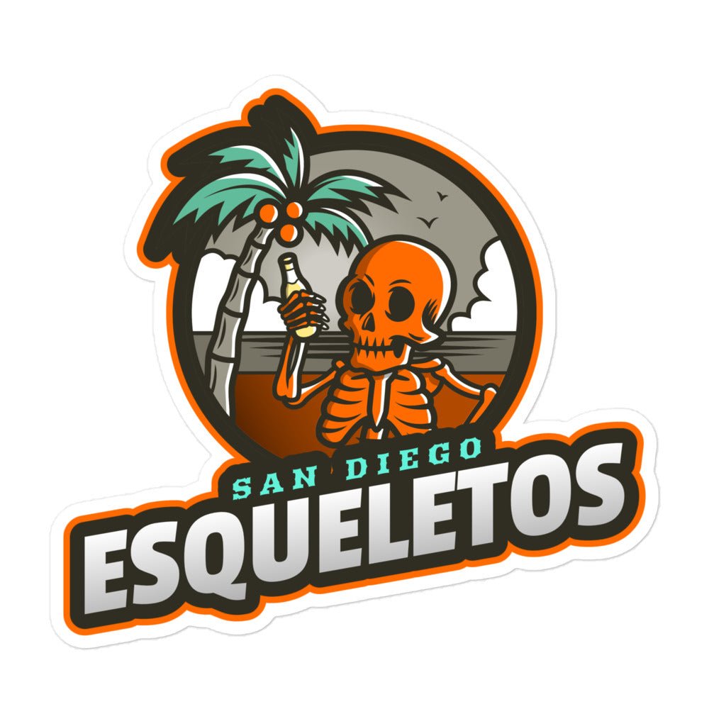 San Diego Esqueletos Sticker-Olive & York
