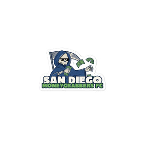 San Diego Moneygrabbers FC Sticker-Olive & York