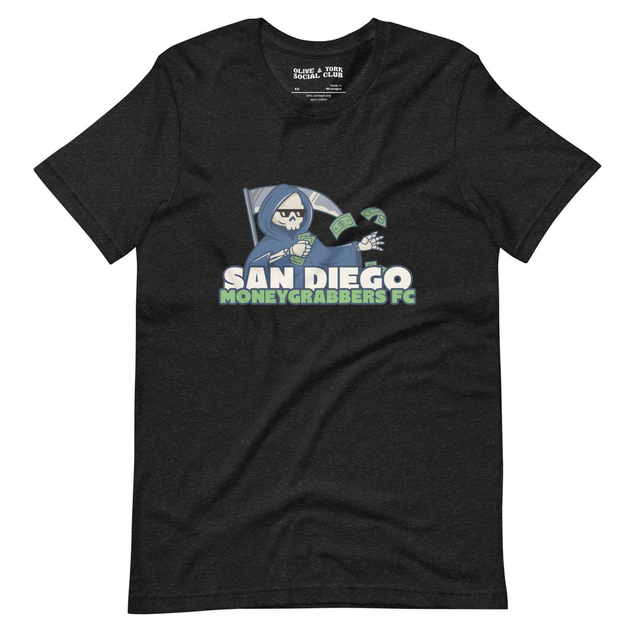 San Diego Moneygrabbers Unisex T-shirt-Olive & York