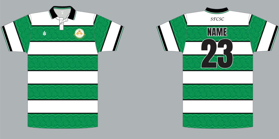 San Francisco Celtic Supporters Club 'Home' Shirt'-Olive & York