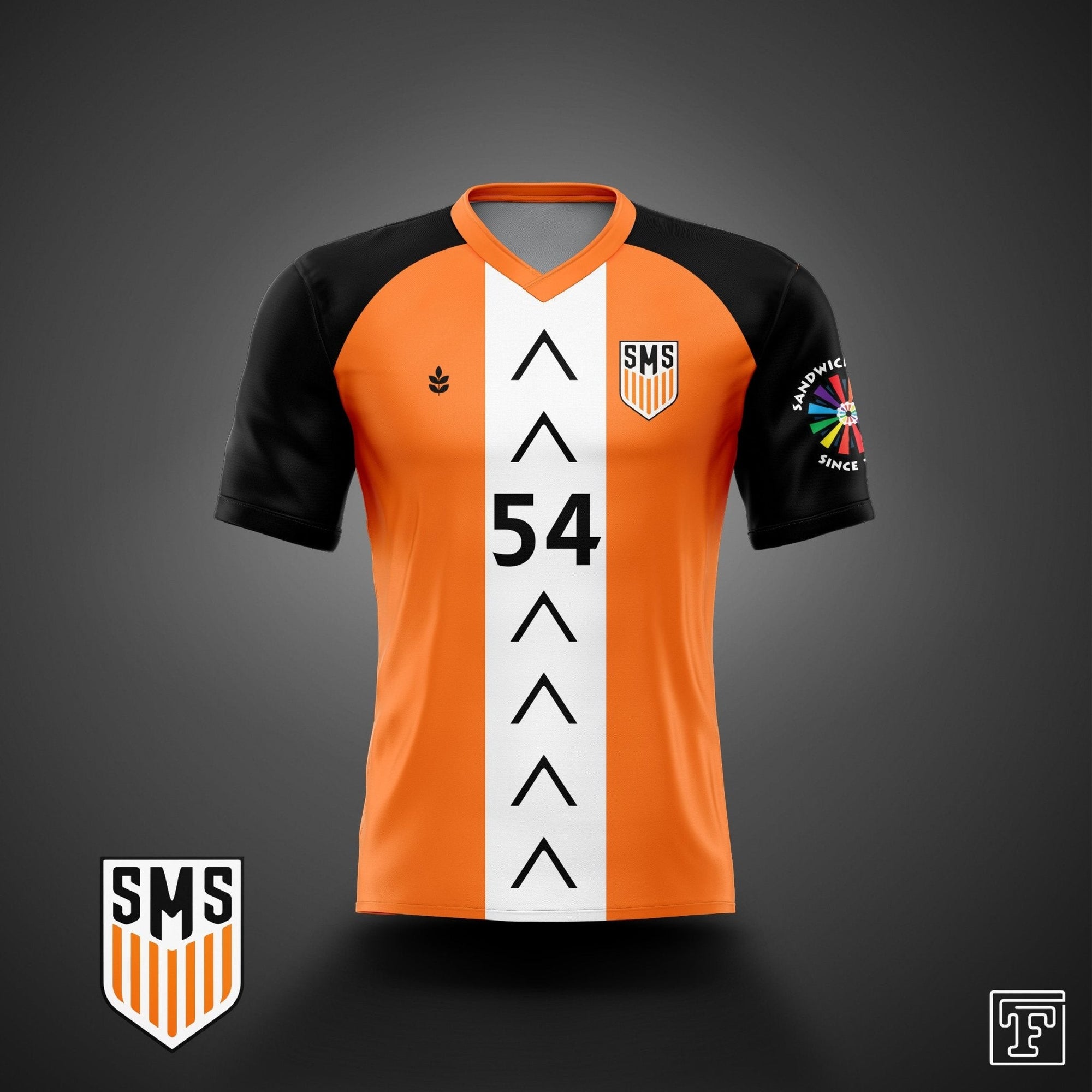 Sandwich Middle School Jersey-Olive & York