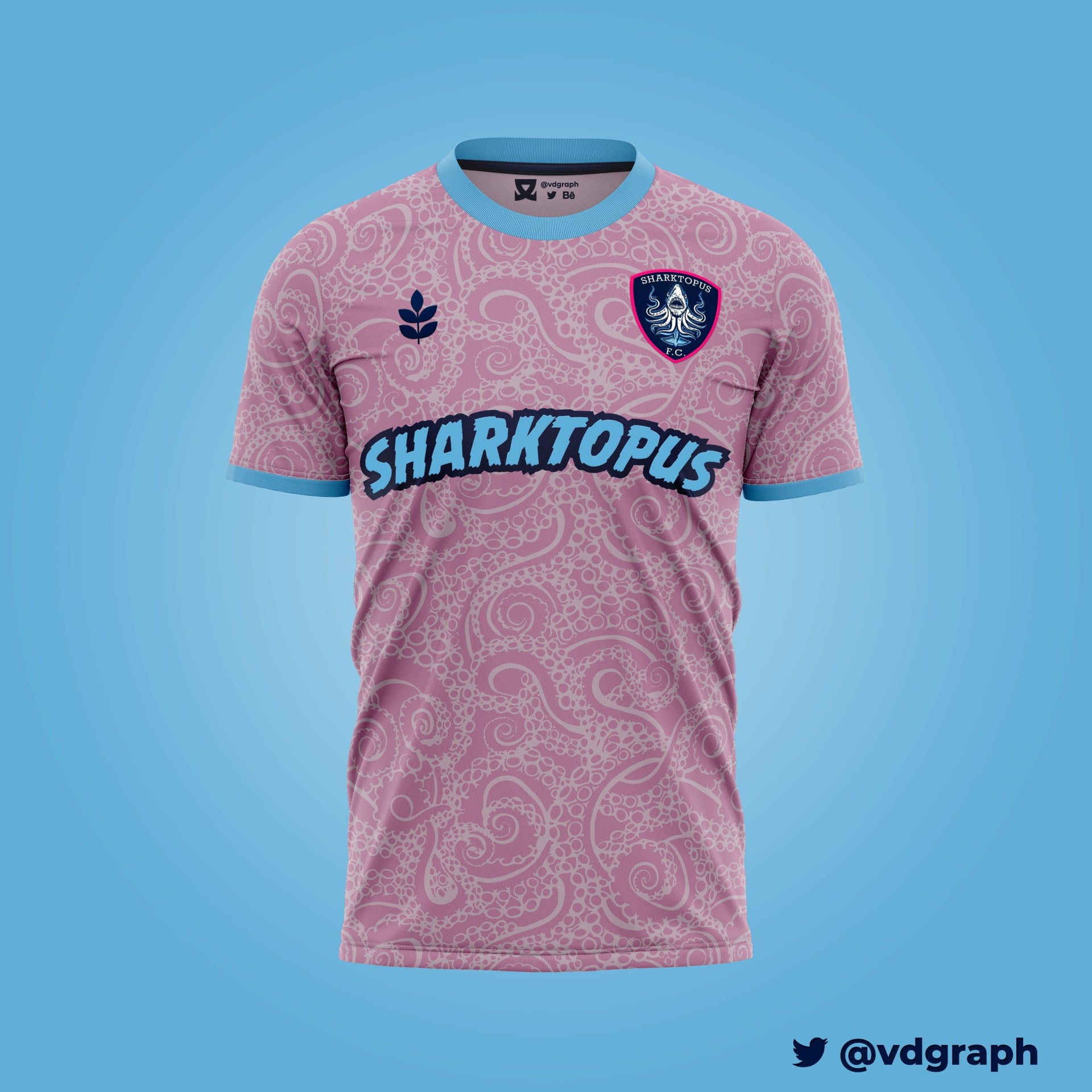 Sharktopus FC Jersey – Olive York - Main Image