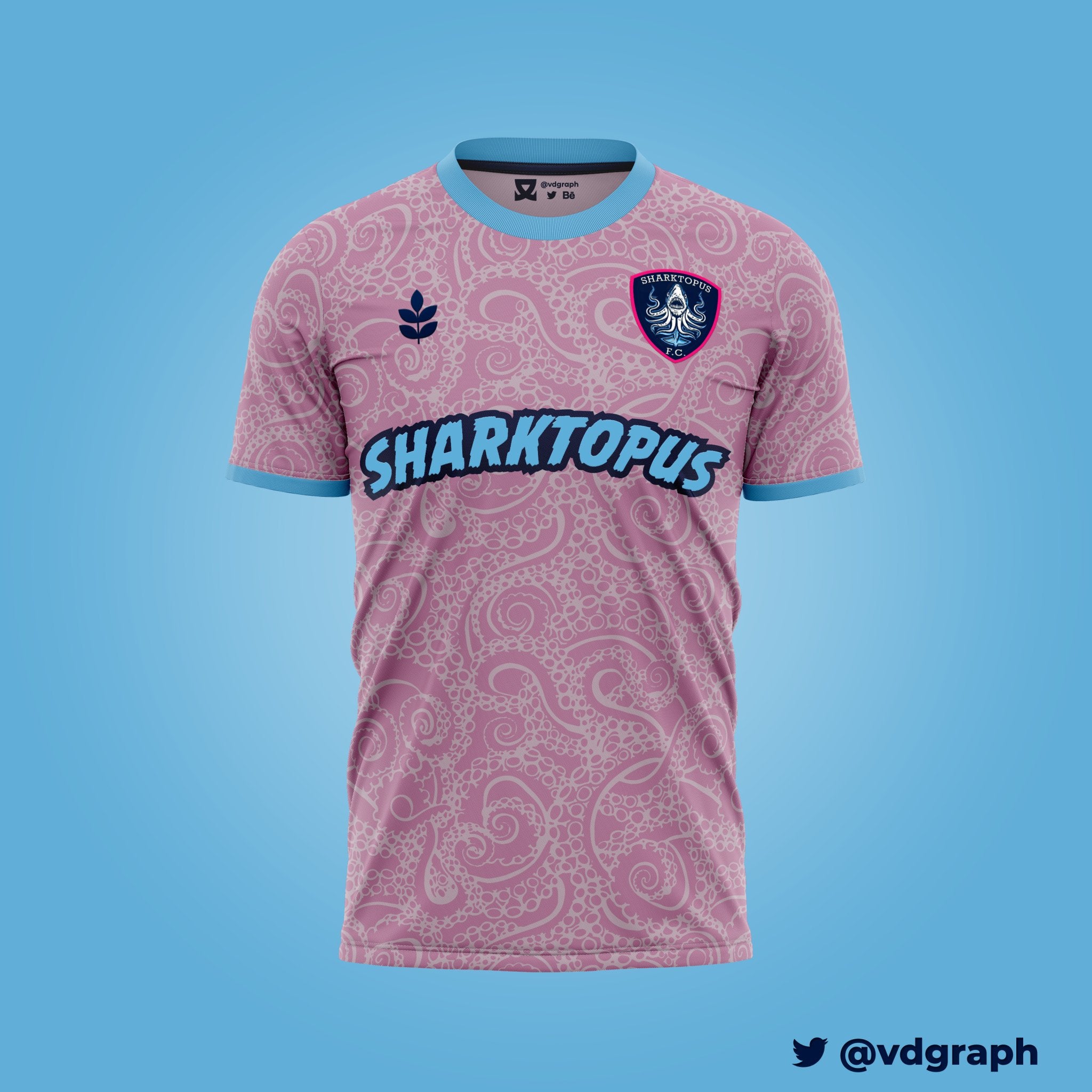 Sharktopus FC Jersey Olive & York