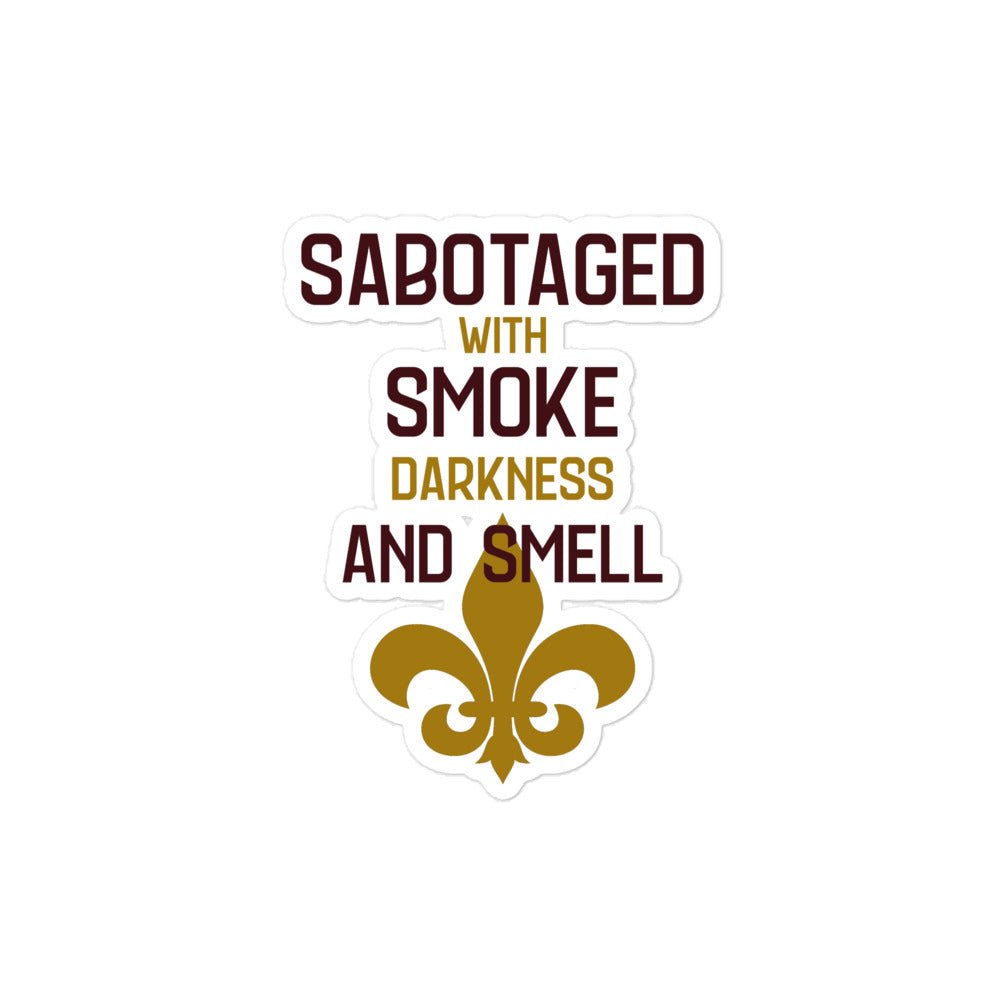 Smoke Darkness Smell Sticker-Olive & York