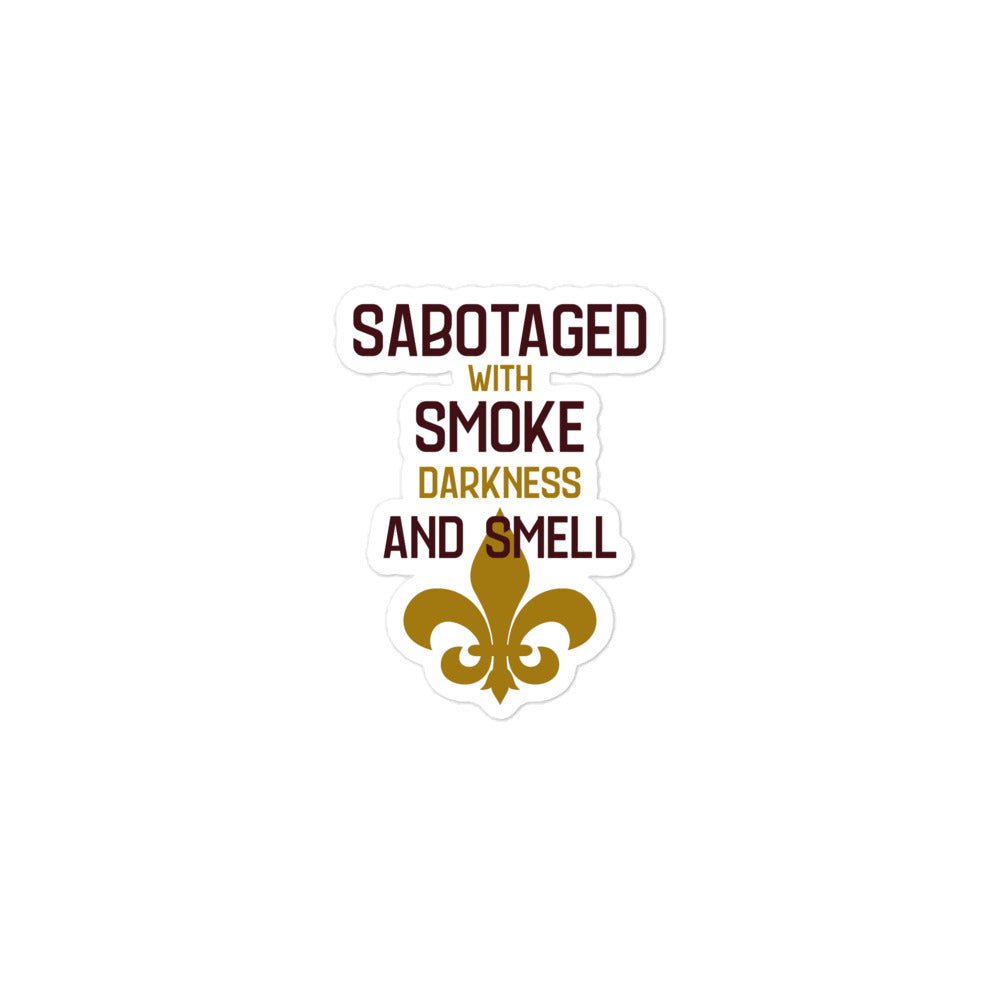 Smoke Darkness Smell Sticker-Olive & York