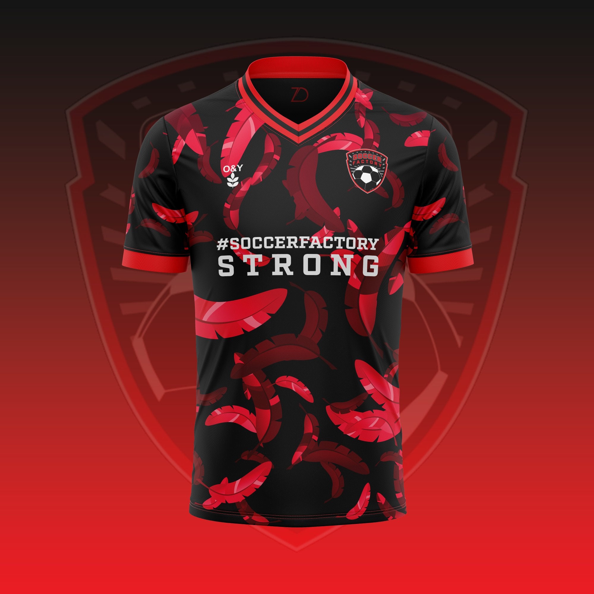 Soccer Factory Charity Jersey-Olive & York