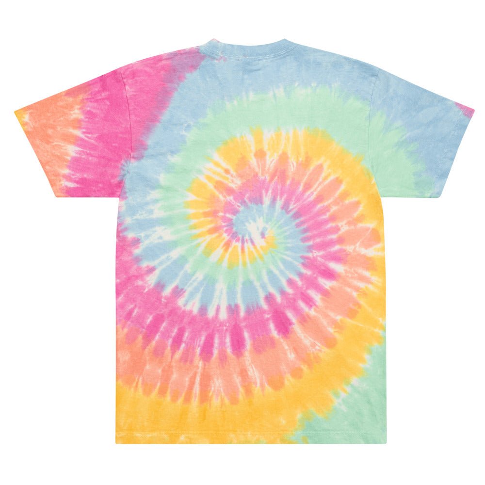 Stumpy Embroidered Oversized Tie-Dye Tee-Olive & York