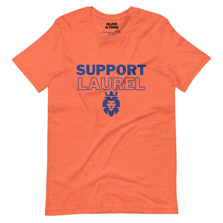 Support Laurel Cincinnati Unisex T-shirt-Olive & York