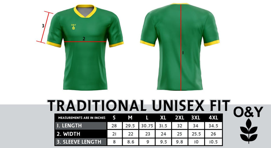 The Crocketteers 2023 'This is SA' Jersey PRE-ORDER-Olive & York