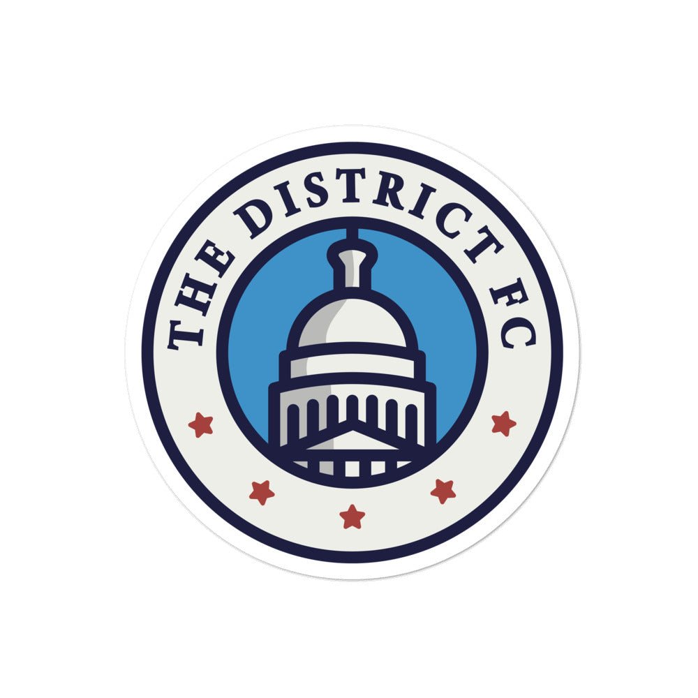 The District DC Soccer Sticker-Olive & York