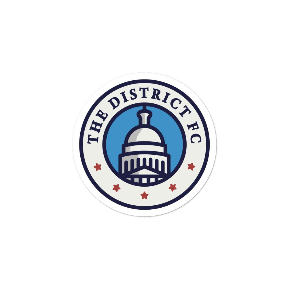 The District DC Soccer Sticker-Olive & York