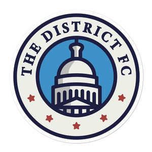 The District DC Soccer Sticker-Olive & York