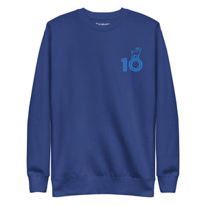 The Goat 10 Argentina Unisex Premium Sweatshirt-Olive & York