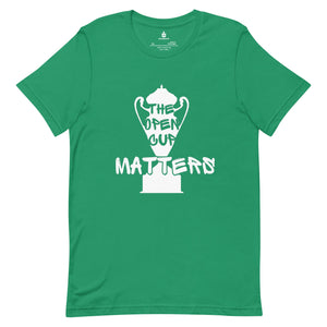 The Open Cup Matters Unisex T-Shirt-Olive & York