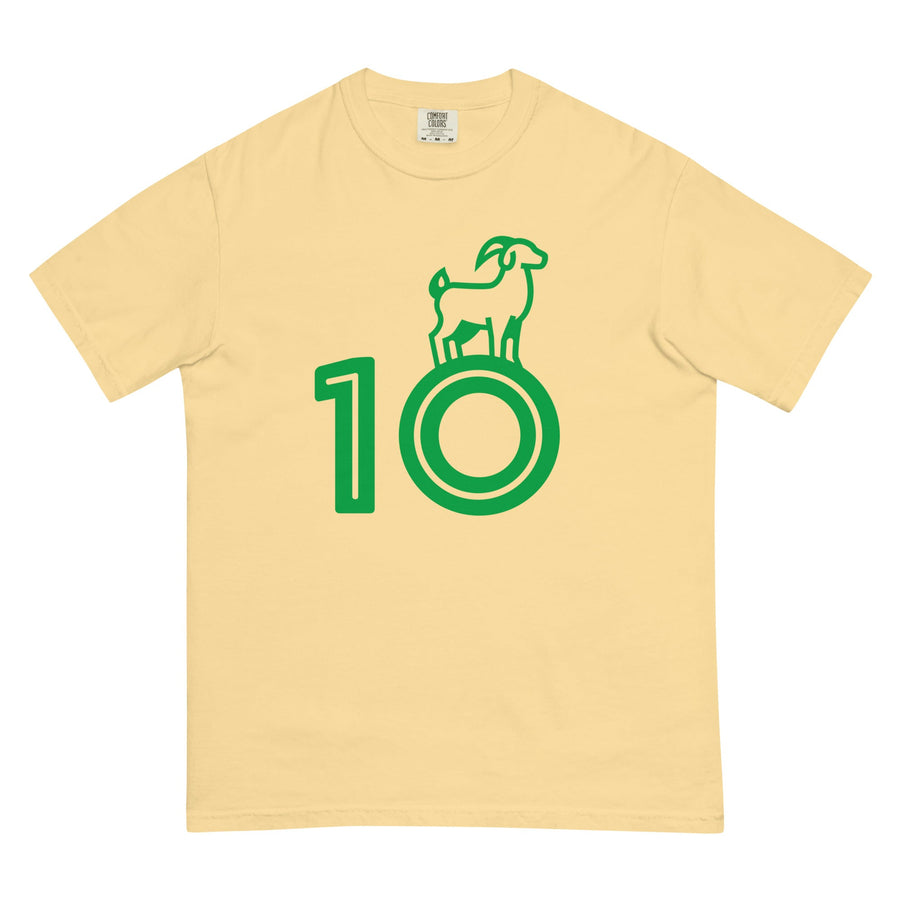 The Original Goat Garment-dyed Heavyweight T-shirt-Olive & York