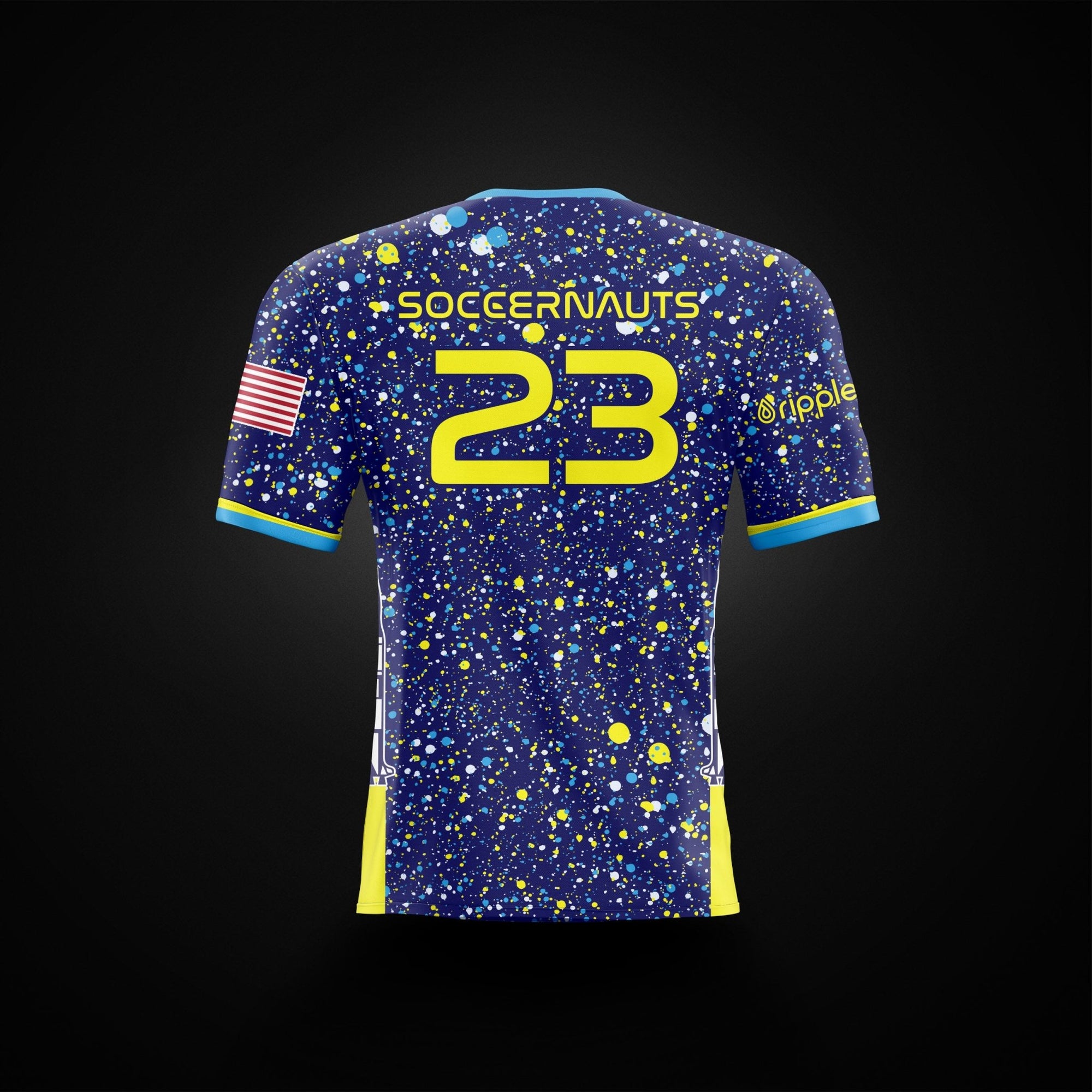 The Rocketman, 2023 Soccernauts 256 Supporters Kit-Olive & York