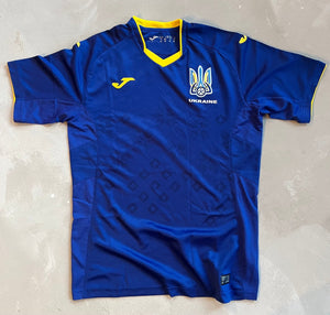 Ukraine 2020 Away Kit - Size Medium-Olive & York