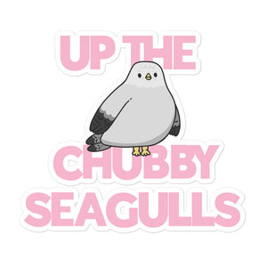 Up The Chubby Seagulls Sticker-Olive & York