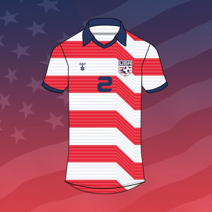 USA Cup Away Jersey-Olive & York