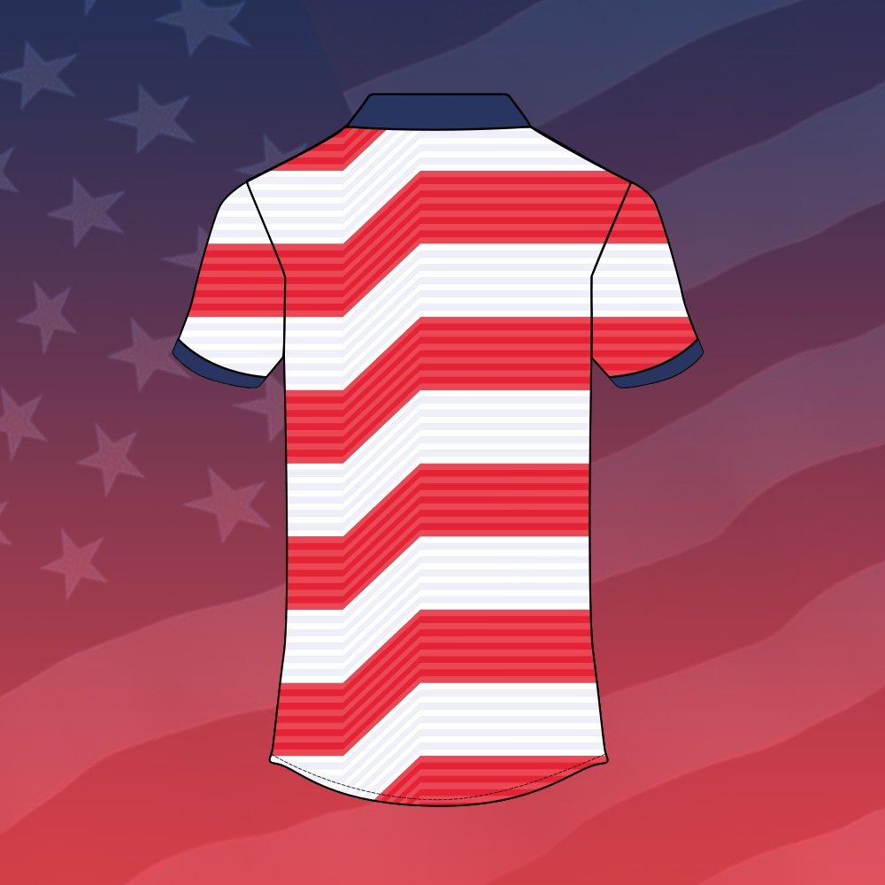 USA Cup Away Jersey-Olive & York
