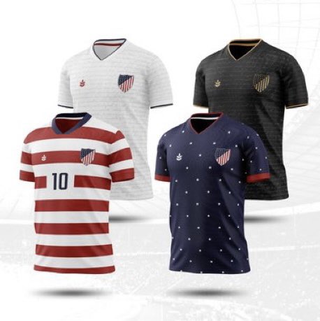 United States of America Classic Jerseys-Olive & York