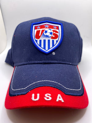 USA Soccer Vintage Deadstock Cap-Olive & York