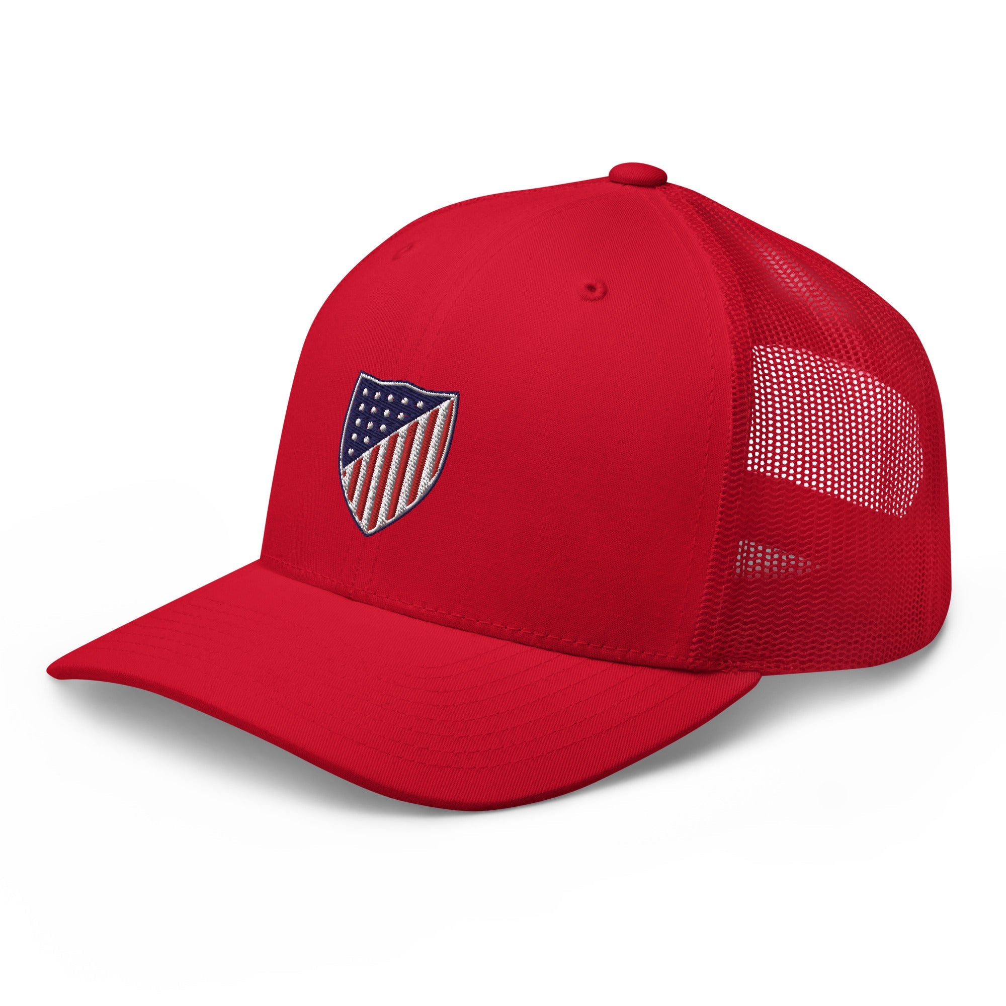 USA Trucker Cap-Olive & York