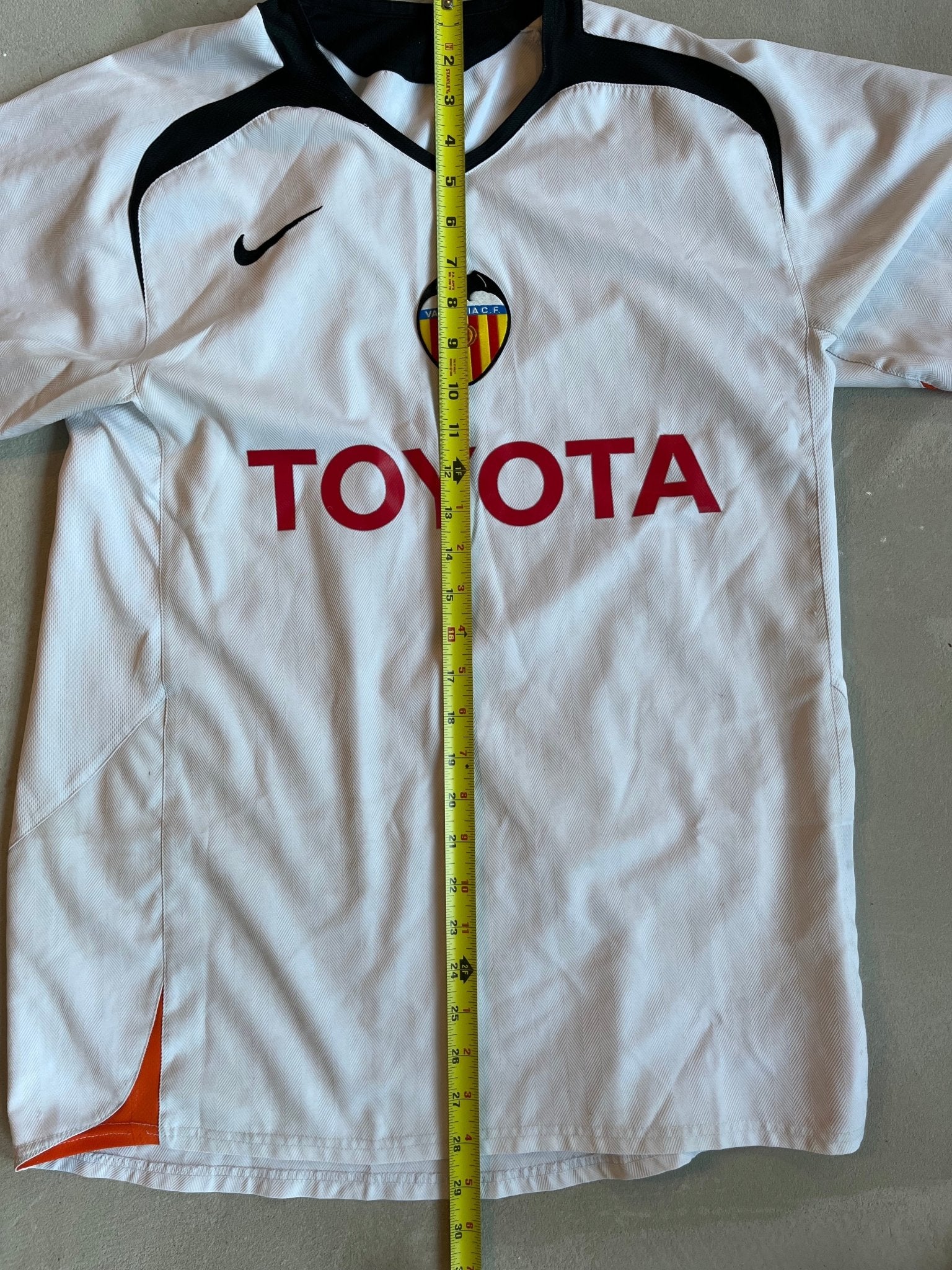 VALENCIAサッカーシャツ Vintage Valencia 2004 2005 Nike Away Football Shirt Soccer Jersey