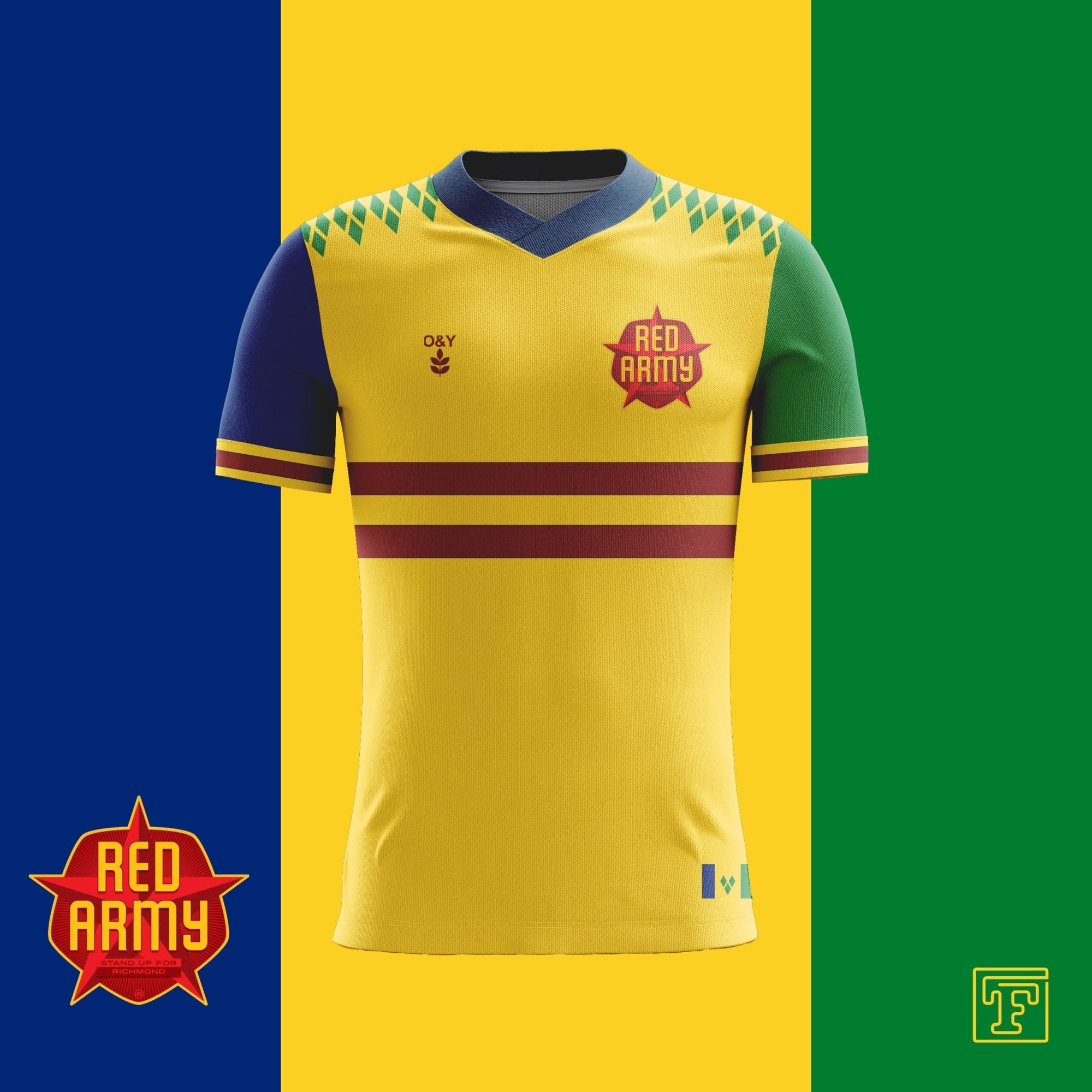 Vincy Strong Jersey-Olive & York