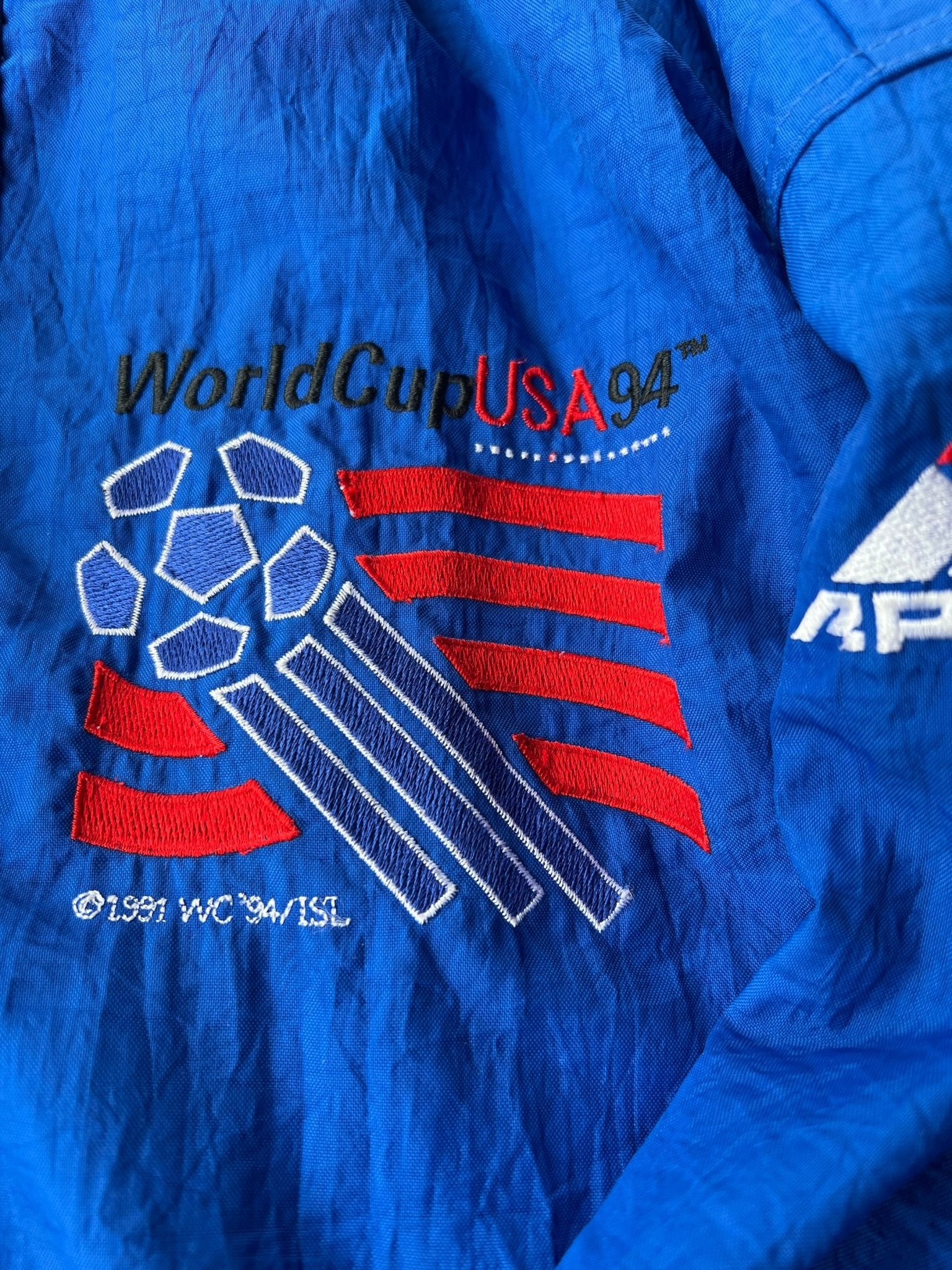 Vintage 1994 USA World Cup Apex Large Jacket-Olive & York