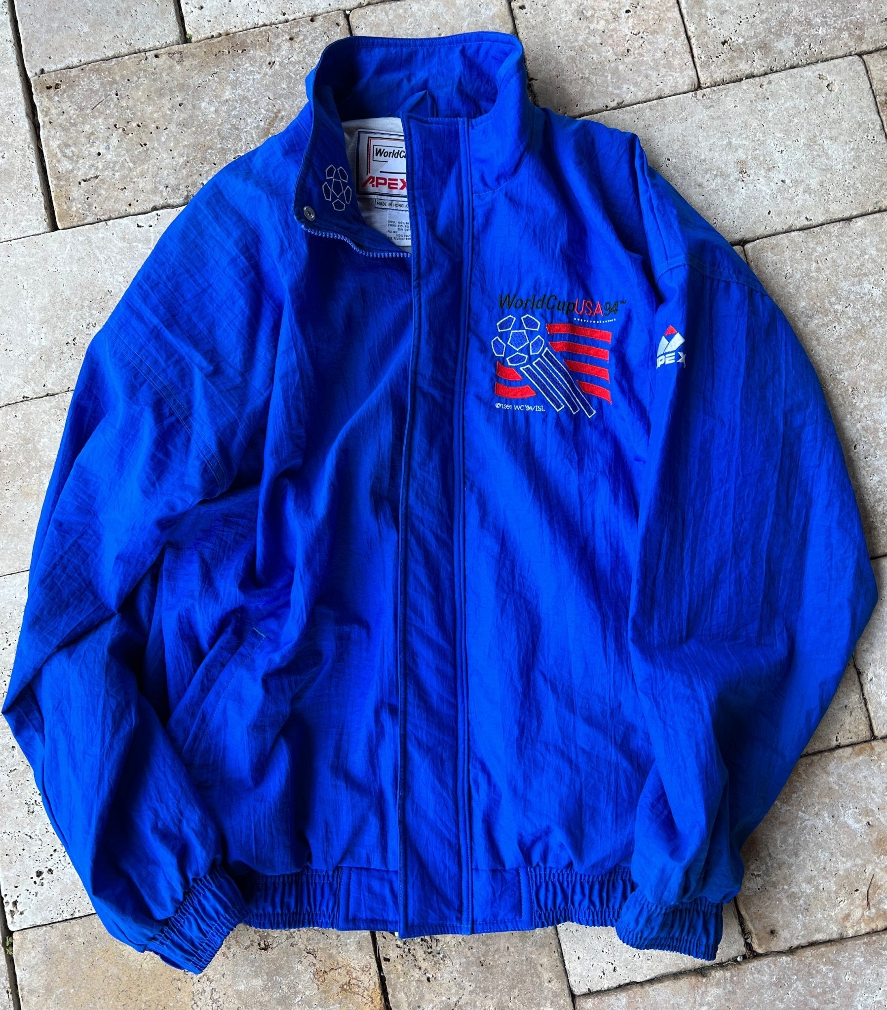 Vintage 1994 USA World Cup Apex Large Jacket-Olive & York
