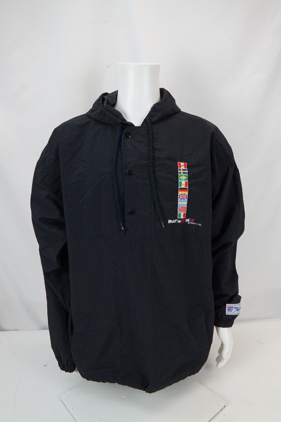 Vintage ‘94 World Cup America The Game XL Jacket-Olive & York