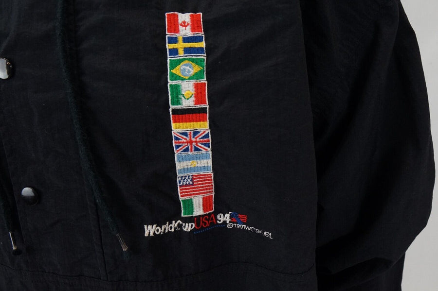 Vintage ‘94 World Cup America The Game XL Jacket-Olive & York