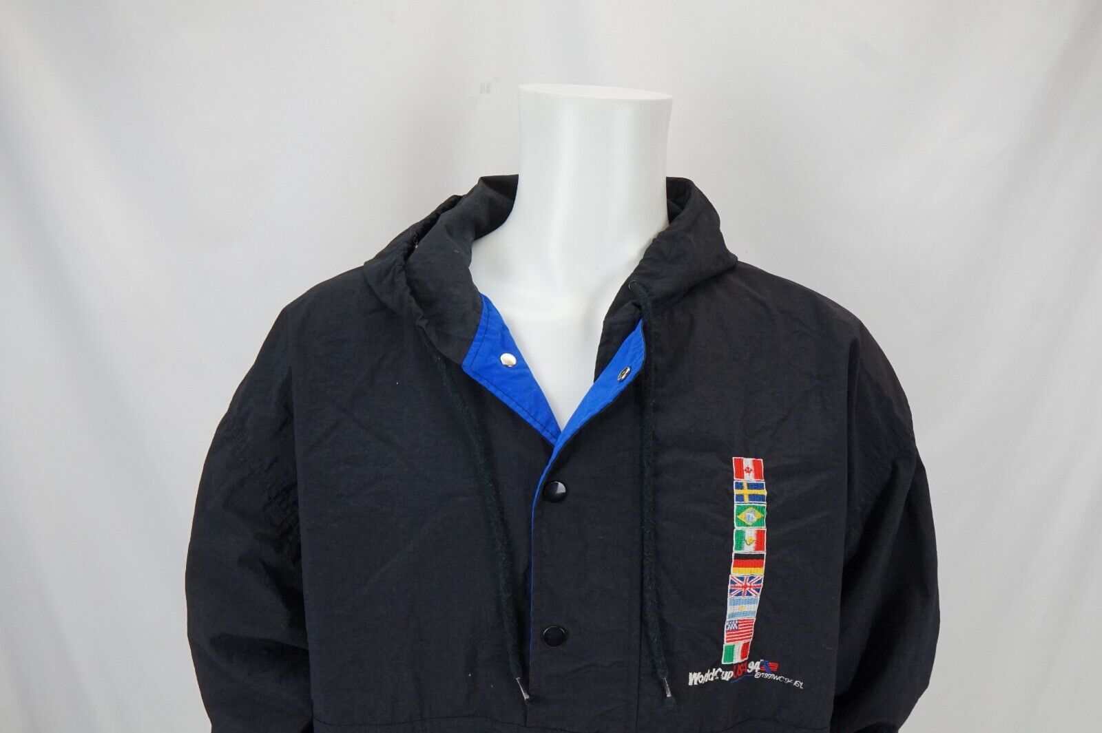 Vintage ‘94 World Cup America The Game XL Jacket-Olive & York