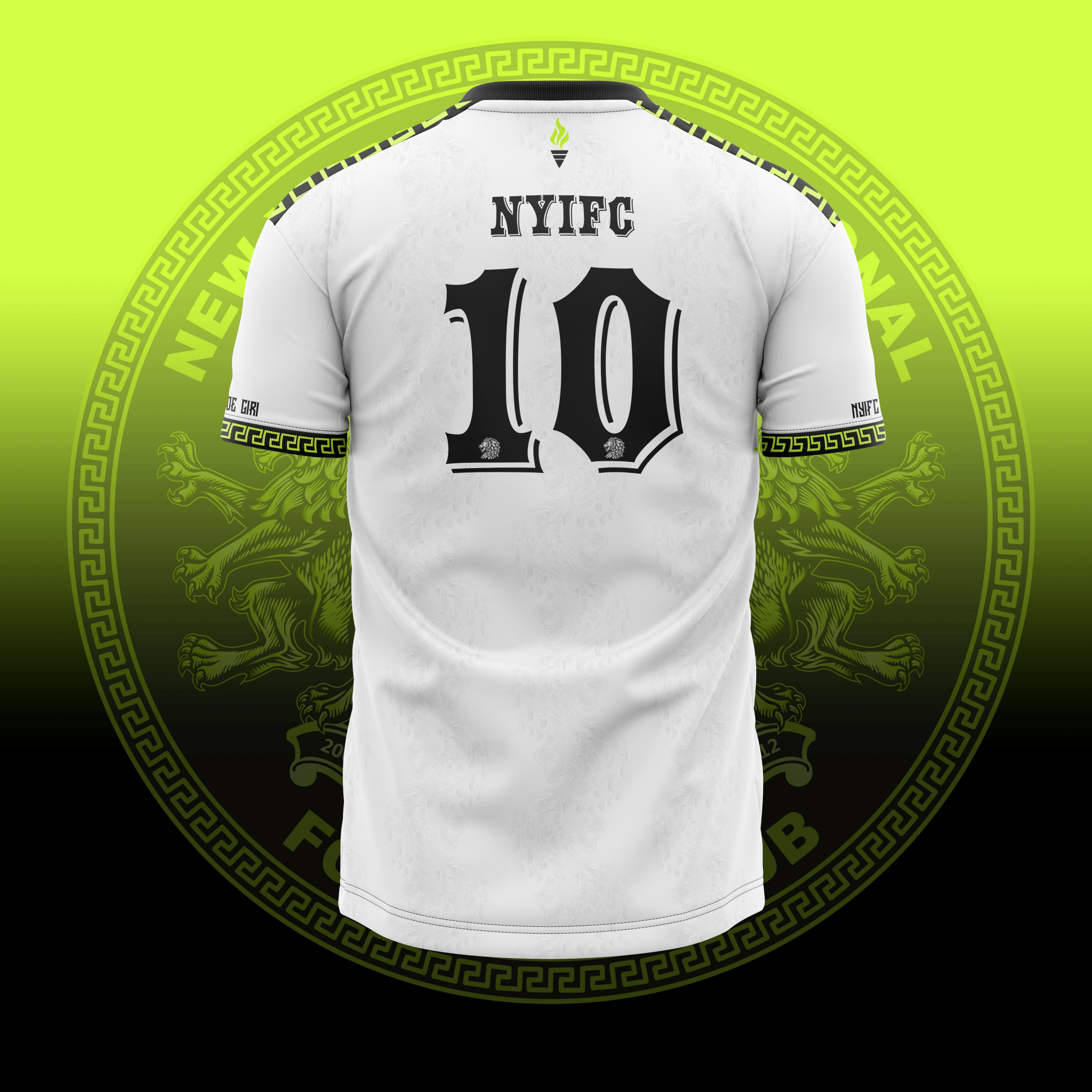 NY International FC Home & Away Jerseys-Olive & York